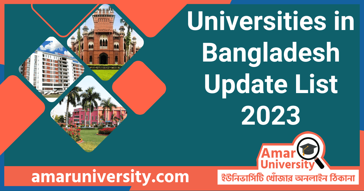 Universities in Bangladesh [Update List-2023]